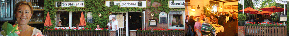 Gut essen im Restaurant De ole Döns in Bispingen in der Lüneburger Heide